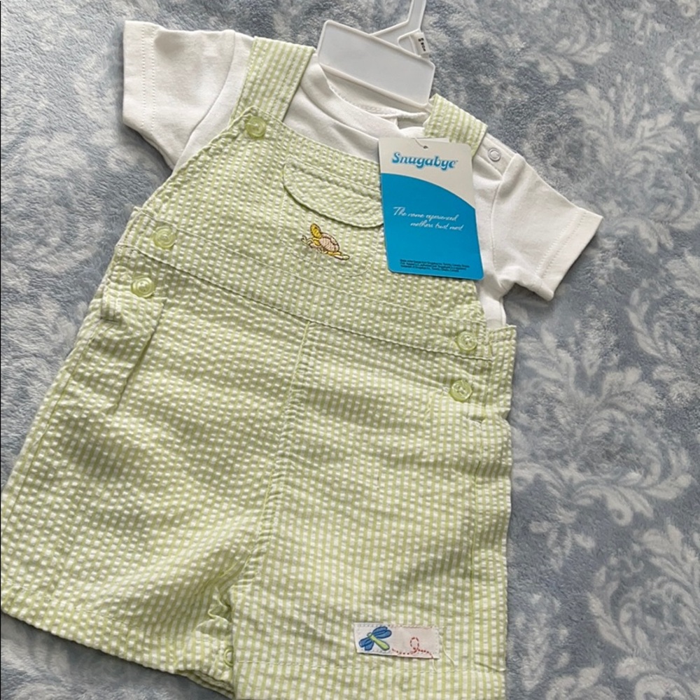 Snugabye Baby Pastel Green Set